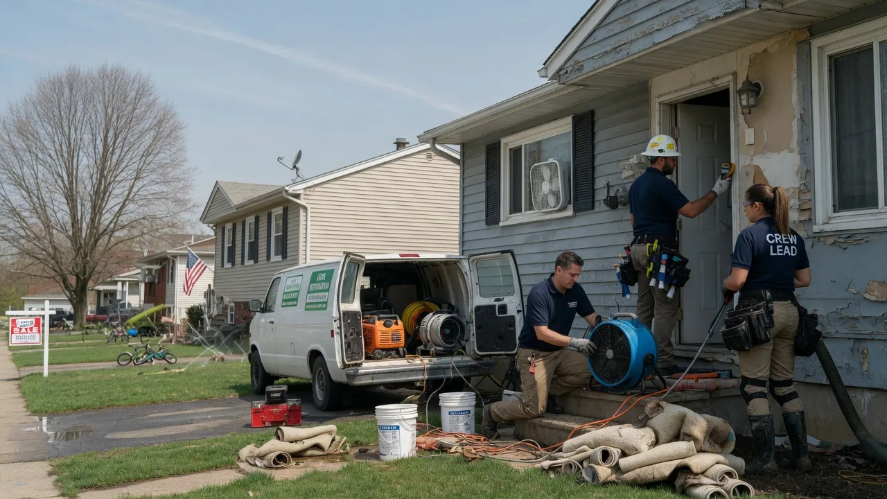 Flood Cleanup in Universal City, TX near me