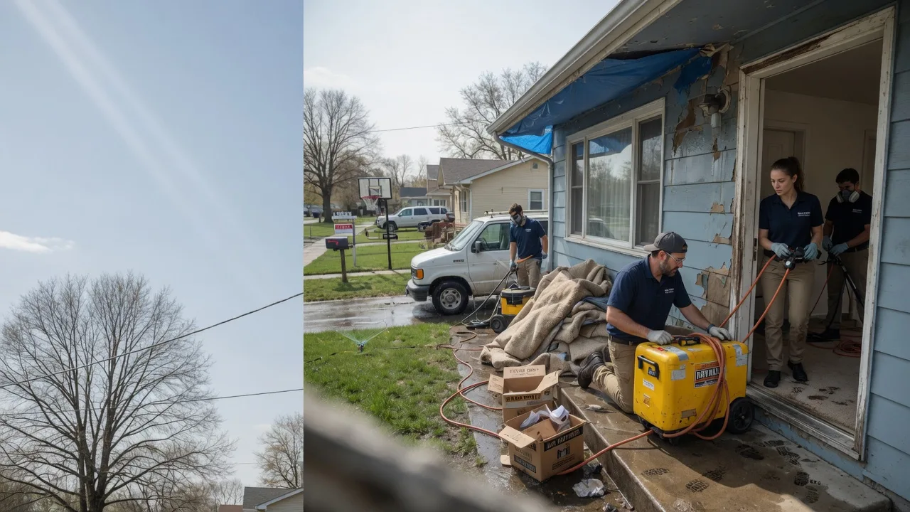 Basement Flood Cleanup in Universal City, TX near me